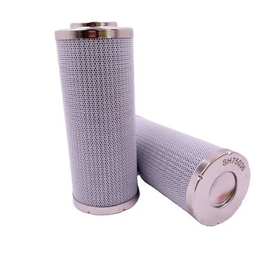 Componentes del núcleo de fibra de vidrio del camión Elemento hidráulico de filtro de aceite SH75036 para hidráulica