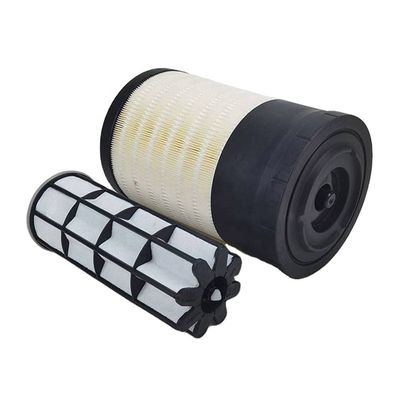Componentes del núcleo de fibra de vidrio Elemento de filtro de aire P626096 350.7mm Alturas para filtración