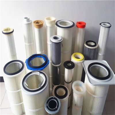 Cartucho de filtro de polvo de eliminación rápida de seis orejas para máquinas de chorro de arena y recubrimiento en polvo