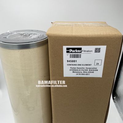 5000 h Vida útil Parker 945801 Elemento de filtro de separación por enfriamiento