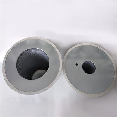 Elemento de filtro de separación de aceite de aire de fibra de vidrio 02250100-755 para la inspección de salida por vídeo