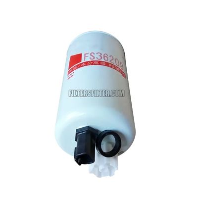 Componentes del núcleo de fibra de vidrio Separación de combustible y agua Elemento de filtro FS36209 para camiones