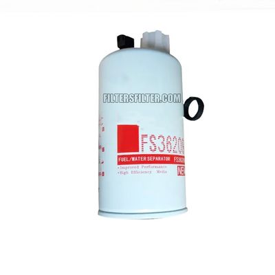 Componentes del núcleo de fibra de vidrio Separación de combustible y agua Elemento de filtro FS36209 para camiones