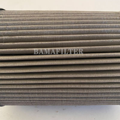 Componentes de núcleo de fibra de vidrio de primera calidad BAMA Elemento de filtro de acero inoxidable para tractor