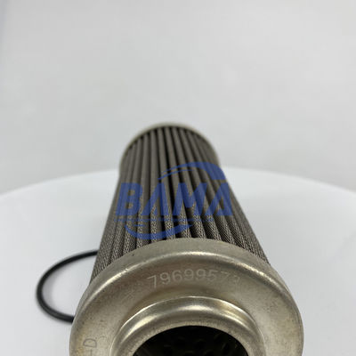 OEM/ODM Elemento de filtro hidráulico de aceite de acero inoxidable 79699573 para una vida útil de 5000 horas