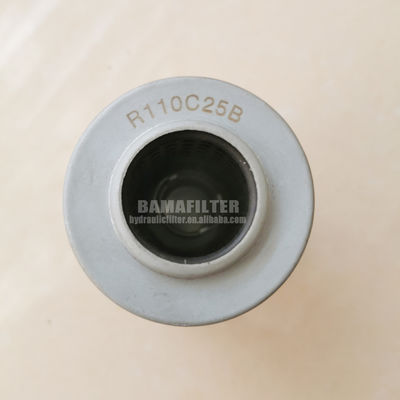 Filtro de aceite de máquina R110C25B para el elemento de filtro de retorno de aceite hidráulico