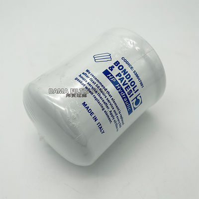 Elementos hidráulicos de filtro de aceite de fibra de vidrio 539047001 para equipos de construcción
