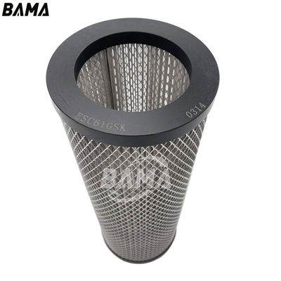B12 1000 Filtro de fibra de vidrio mediana aceite hidráulico de retorno de la línea de filtro elemento ESC61GSK
