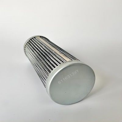 Elementos hidráulicos de filtro de aceite 61163139Y para máquinas de minería de carbón en imprentas