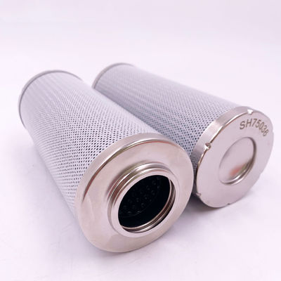 Componentes del núcleo de fibra de vidrio del camión Elemento hidráulico de filtro de aceite SH75036 para hidráulica