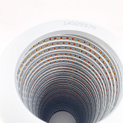 110.24mm Diámetro interno Fibra de vidrio Filtro hidráulico de aceite 14509379 para equipos industriales
