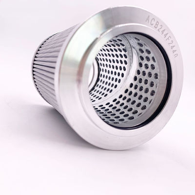 ACB244F2440 Elemento hidráulico de filtro de aceite con inspección de salida de vídeo