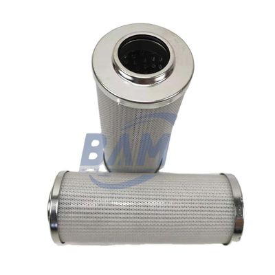 Elemento de filtro de presión de excavadora duradero 0240D010BH3HC con componentes del núcleo de fibra de vidrio