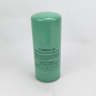 12 bar Presión máxima de funcionamiento Elemento de filtro de aceite de tornillo P171618 para talleres de materiales de construcción