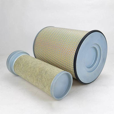 Elemento de filtro de aire resistente BAMA 8149064 para maquinaria pesada Componentes centrales Fibra de vidrio