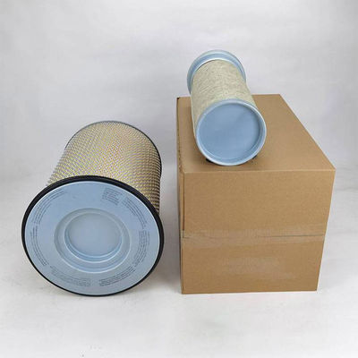 Elemento de filtro de aire resistente BAMA 8149064 para maquinaria pesada Componentes centrales Fibra de vidrio