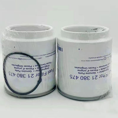 Excavadora Separador de aceite y agua Elemento de filtro 21380488 con componentes del núcleo de fibra de vidrio