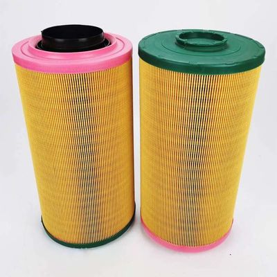 Elemento de filtro de aire de diámetro exterior de 186 mm AL204809 para maquinaria de construcción