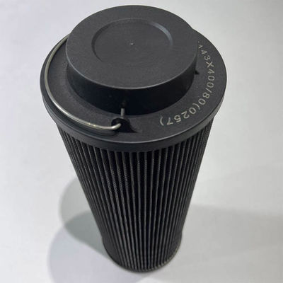 Componentes del núcleo de fibra de vidrio Filtro plegable de acero inoxidable para aceite hidráulico LXY-143400/80
