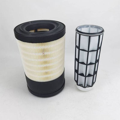Componentes del núcleo de fibra de vidrio Elemento de filtro de aire P626096 350.7mm Alturas para filtración
