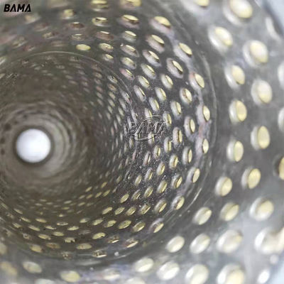 Material de las juntas NBR Elemento de filtro de línea de retorno hidráulico HC6400FKN8H para aceite de máquina