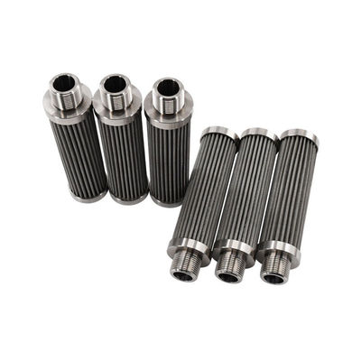 Dimensión de la solicitud del cliente Fibra de vidrio Filtro hidráulico de aceite en BAMA Filtration Solutions