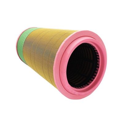 Elemento de filtro de aire de rodillo 3840033 para vehículos pesados y para mejorar el rendimiento