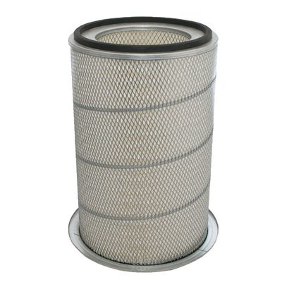 Componentes del núcleo de fibra de vidrio Filtro de aire 475.4 mm Alturas para un funcionamiento suave de la excavadora