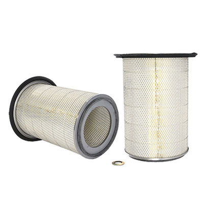 Componentes del núcleo de fibra de vidrio Filtro de aire 475.4 mm Alturas para un funcionamiento suave de la excavadora
