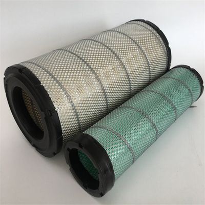 Elemento de filtro de aire de excavadora de diámetro exterior de 186 mm 11110283 para la industria minera de energía