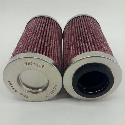 Elemento de filtro de aceite 735006904 Inspección de salida por video Reemplazo de filtro de servicio