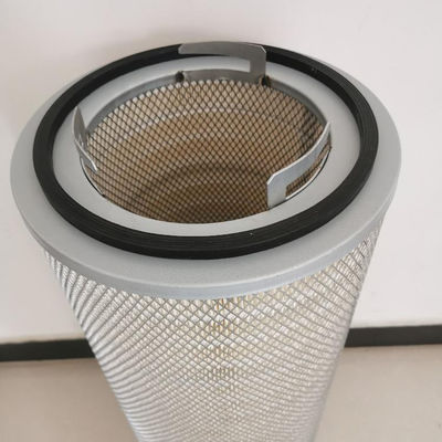 Componentes del núcleo de fibra de vidrio Filtro de polvo 325*660 Cartucho de filtro de aire para minería de energía