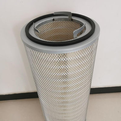 Componentes del núcleo de fibra de vidrio Filtro de polvo 325*660 Cartucho de filtro de aire para minería de energía