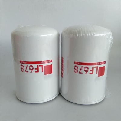Componentes del núcleo de fibra de vidrio Filtro de aceite para motores LF678 1 kg Peso para el rendimiento