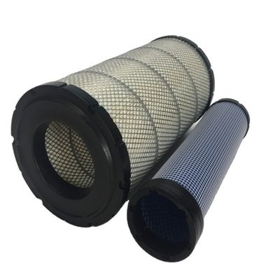 Componentes del núcleo de fibra de vidrio de uso pesado Filtro de aire de excavadora 26510362 con un peso de 1 kg