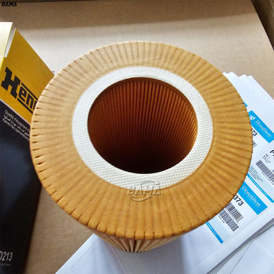 Partes de tractor Elemento de filtro de aceite E89HD213 con condición y componentes de núcleo de fibra de vidrio