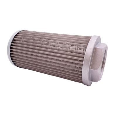 70 mm de diámetro exterior El elemento del filtro de succión de aceite WU-100X80-J para aplicaciones hidráulicas
