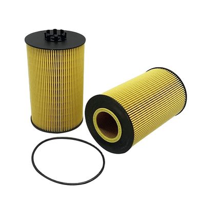 Componentes del núcleo de fibra de vidrio Filtro de aceite de camión de suministro 51.05504-0122 para filtración de aceite