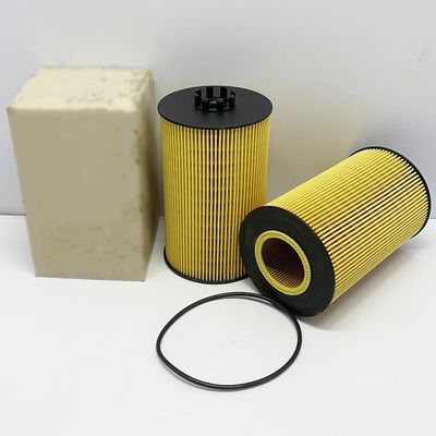 Componentes del núcleo de fibra de vidrio Filtro de aceite de camión de suministro 51.05504-0122 para filtración de aceite