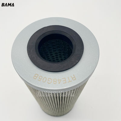 Componentes del núcleo de fibra de vidrio Elemento de filtro de presión hidráulica RTE48G05B para hidráulica