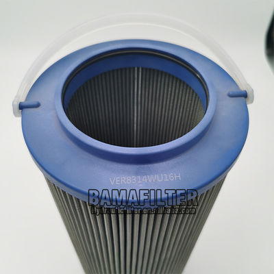 Producción de productos de la industria OEM Filtro de presión hidráulico VER8314WU16H MO19030802 referencia HC8314