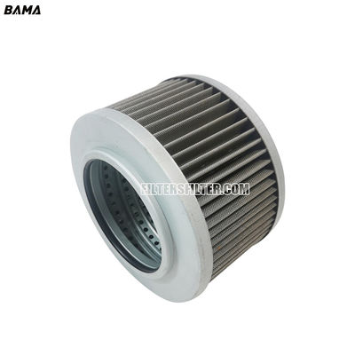 TLX235B Elemento de filtro de succión de aceite hidráulico de excavadora con componentes de núcleo de fibra de vidrio