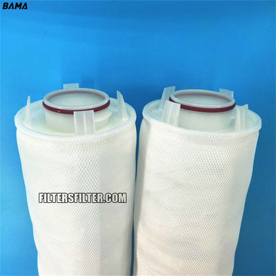Componentes del núcleo de fibra de vidrio Elemento de filtro de agua de alto flujo HFU660UY100J para la industria