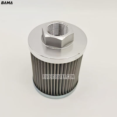Componentes del núcleo de fibra de vidrio de la tienda de alimentos Elemento de filtro de succión de aceite para equipos industriales STR0702SG1M90P01