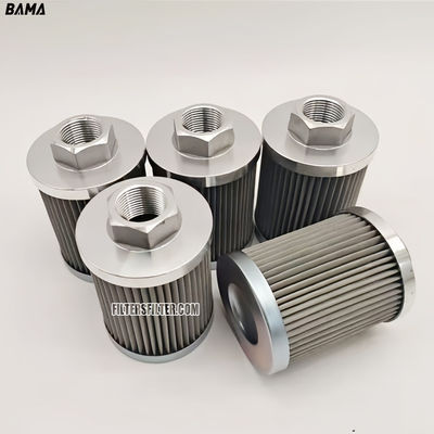 Componentes del núcleo de fibra de vidrio de la tienda de alimentos Elemento de filtro de succión de aceite para equipos industriales STR0702SG1M90P01