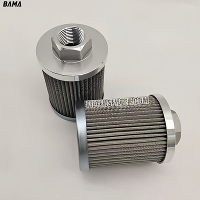 Componentes del núcleo de fibra de vidrio de la tienda de alimentos Elemento de filtro de succión de aceite para equipos industriales STR0702SG1M90P01