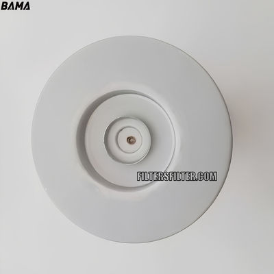 00109512 Elemento de filtro de presión de excavadora con sellos NBR y medio de filtro de fibra de vidrio