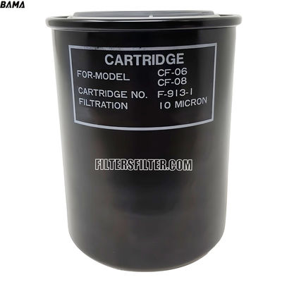 1 kg de peso El filtro de aceite F913-1 de equipos de ingeniería con 3 meses de componentes principales
